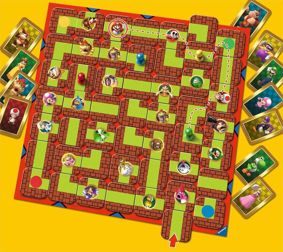 Super Mario™: Labyrinth - Brettspiel