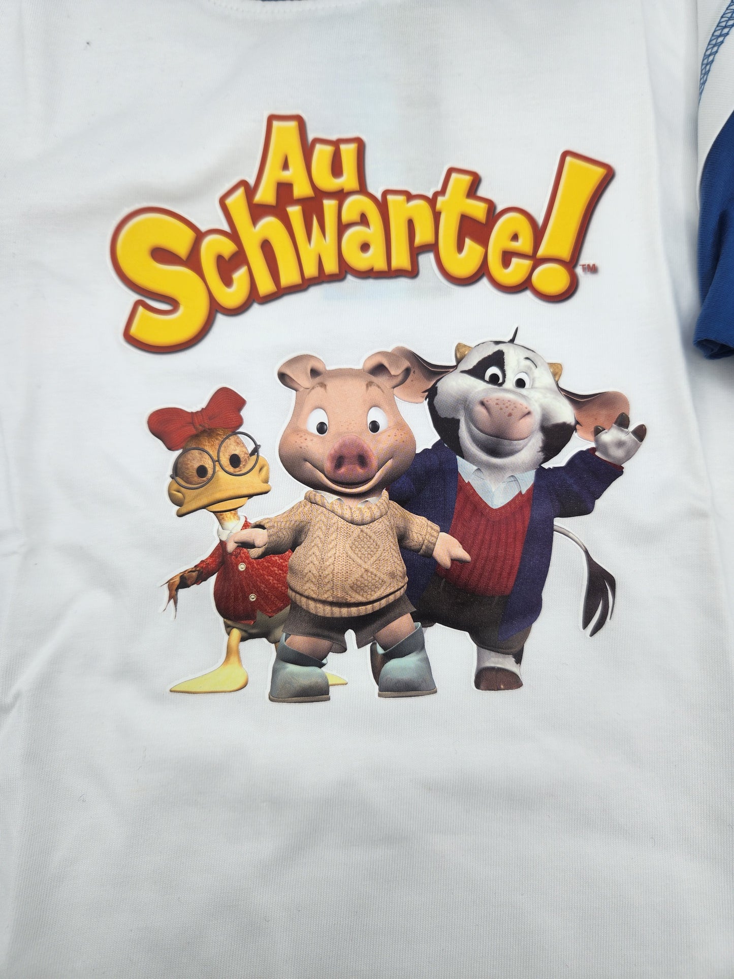 Langarm Shirt " Au Schwarte! "