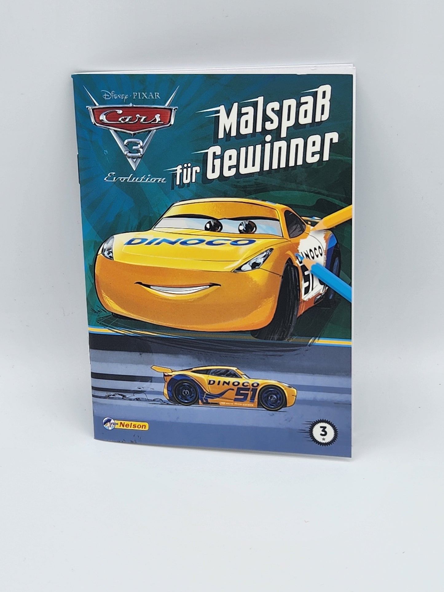 Nelson Cars 3 Malbuch