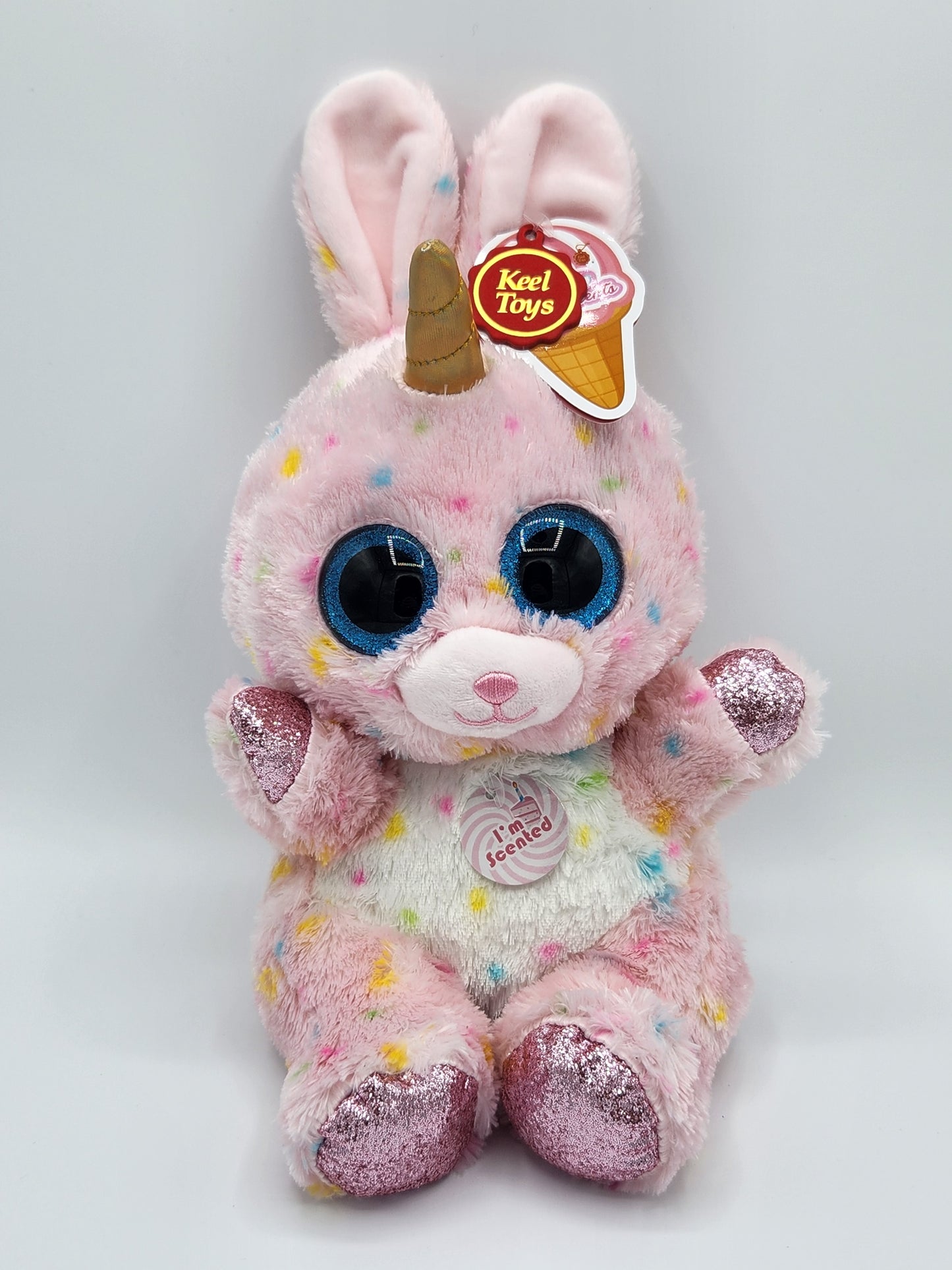 Duftende Kuscheltiere mit Einhorn